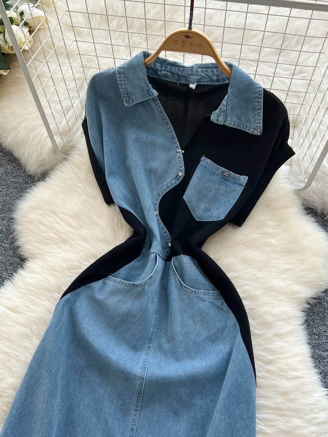 Making friends denim dress DD89 images